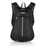 SUPRBIRD Fahrradrucksack, 15L Damen & Herren Wanderrucksack Outdoorucksack Wasserdicht MTB Rucksack Ultralight Trinkrucksack Motorrad Rucksack Rucksack wandern Skirucksack