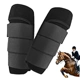 Fliegengamaschen für Pferde, ergonomischer Beinschutz für Pferde, praktische Beinbandagen, Schutz für offizielle Wettbewerbe, tägliches Training