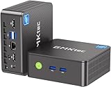 GMKtec Mini PC mit 11 Pro Intel Alder Lake N100 Prozessor (3.4GHz) 16GB DDR4 RAM 1TB PCIe 3.0 M.2 SSD, NUC Micro PC Computer mit 4K Dual HDMI Display/4x USB 3.2/WiFi 6/BT5.2/RJ45 Ethernet für
