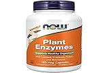 Now Foods, Plant Enzymes ( Pflanzliche Enzyme ), 120 vegane Kapseln, Laborgeprüft, Pflanzlich, Glutenfrei, Sojafrei, Vegetarisch