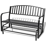 Furniture Select - Schaukelbank schwarz Stahl