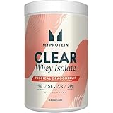 Myprotein Clear Whey Isolate Protein Pulver, 0.9 kg Tropical Dragonfruit, 20g Protein pro Portion, natürlich aromatisierte Getränkemischung, tägliche Proteinaufnahme für überlegene Leistung