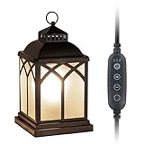 Staymoment Elektrische Duftlampe für Duftkerze mit Timer: Tischlampe Aroma Diffuser für ätherische Öle Duftwachs Duftöl Raumduft Wohnzimmer Deko Modern Schwarz