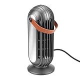 Qcwwy Heizgerät, 1500 W, PTC, Schnelles Aufheizen, Tragbares Heizgerät mit Timer, 4 Modi, Leiser, Energiesparender Schreibtisch-Heizventilator für Schlafzimmer, Büro, Badezimmer, Arbeitszimmer,