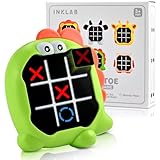 Tigvio Tic Tac Toe, 3-in-1 Tic Tac Toe Elektronisch, Tic Tac Toe Extreme für Party Weihnachts Geschenk, Handheld Mini Tic Tac Toe Spiel Reisespiele Brettspiele für Kinder ab 3-10 Jahre & Erwachsene