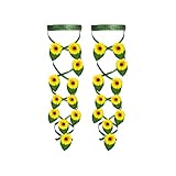 Beinband, elastische Beinstützen, Strumpfband – verstellbares Strumpfband für Oberschenkel, Gothic, Kostüme und Zubehör für Reisen, Halloween, Partys, Verkleidungen und Cosplay, grün, Fare riferimento