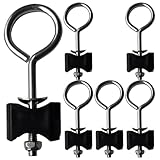 YARNOW 6 Stück Verzinkte Trampolinschrauben aus Stahl für Große und Kleine Trampoline Befestigungsschrauben zur Stabilisierung und Trampolinzubehör für Outdoor Sprungmatten