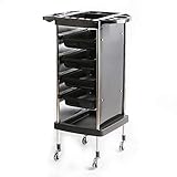 Friseurwagen Friseurprodukte Werkzeugwagen ABS + PP Material Friseurwagen Trolley Friseursalon Dauerhaar-Färbungs-Ausrüstungs-Wagen