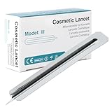 100 Stück Milien Lanzetten I Pickelentferner I Milien Entferner schmerzfrei I Sterile Lanzetten Kosmetik I Mitesserentferner I Lanzetten Pickel I Einzeln steril verpackt (100)