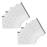 GRIRIW Transparente Dokumententaschen Mit Reißverschluss A3 Mesh Datei Ordner Große PVC Aktenbeutel Für Büro Schule Und Reisen Farbige Aufbewahrungstaschen