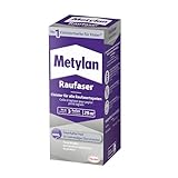 Metylan Raufaser, starker Tapetenkleister für Raufasertapete mit hoher Anfangsklebkraft, langlebiger & korrigierbarer Kleister mit Methylcellulose, 1x180g