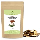 Steinpilze getrocknet (250g), Boletus Edilus, Getrocknete Porcini Steinpilze, Ganze Stein Pilze, 100% Natürlich und rein, Vegan