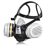 Dräger X-plore 3300 Lackiererset mit A2P3 Kombi-Filter – Halbmaske für Maler & Lackierer, zuverlässiger Schutz gegen Dämpfe, Gase und Fein-Staub, Größe M