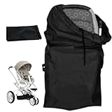 EVBOTGEE Transporttasche Kinderwagen, Universal Kinderwagentasche Flugzeug, Kinderwagen Schutzhülle Flugzeug, Flugreisen Kinderwagentasche, Kinderwage Zubehör