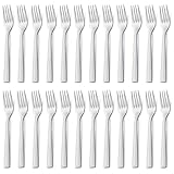 Tafelgabeln 24 Stück, Hunnycook Edelstahl Gabel Set, Besteck Gabeln Geeignet für Hause Restaurant Im Freien, Spülmaschinenfest