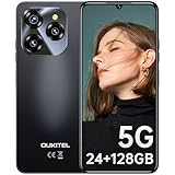 OUKITEL C50 5G Smartphone Ohne Vertrag - 24GB+128GB/1TB erweiterbar Handy Ohne Vertrag 6,8 Zoll 5150mAh Android 14, MTK Dimensity 6100+ günstig Smartphone, 50MP Kamera, Dual SIM 5G Simlockfreie Handys