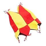 PACKOVE Clown-Hut kloburste Hats die hatd Zirkuskostümhut Bunter Hut Piratenhut Clownmütze für Erwachsene Clown-Zylinder Feiertags-Clownhut Clownmützen für Erwachsene Stoff