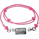 Hill Leather Company 2,4 m Poly-Zügel – Seilzügel – Pink – 1,9 cm Scherenverschluss – Westernzügel