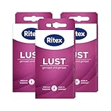 Ritex LUST Kondome Genoppt und gerippt Made in Germany, 24 Stück