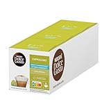 NESCAFÉ DOLCE GUSTO Cappuccino ungesüßt Kaffeekapseln 3er Pack (3 x 16 Kapseln)