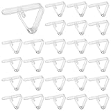 AUAUY 27 Stück Tischdecken Clips Kunststoff, Transparent Tischdeckenklammern, Tischdeckenbefestigung Picknick-Tischdecken Clips für Drinnen Draußen, Picknick-Ausflüge, Gartenbuffets, Outdoor-Partys
