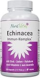 600 mg Echinacea Extrakt pro Tagesdosis, Zink, Selen, Folsäure - natürliches Vitamin C aus Acerola, - 120 Kapseln - hochkonzentrierter Immun Booster - laborgeprüft - deutsche Produktion