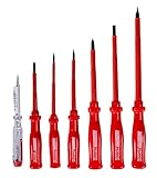 Brüder Mannesmann Werkzeug Elektro-Schraubendrehersatz, 7-tlg., M 1187-PROFI