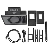 Akozon Film-Dia-Scanner, Film-Scanner mit 7 Zoll 48 MP HD-Bildschirm, 16G Film-Dia-Scanner für 135 126 KPK 110 Super 8 Mm Film-Monochrom-Dia
