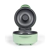 Giles & Posner Doughnut Maker – Einzelne große Donut-Maschine, PFAS-freie Antihaftbeschichtung, leicht zu reinigen, 12,5 cm Plattengröße, Anzeigeleuchten, süße Leckereien, Cool-Touch-Griff, 550 W