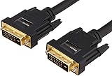 Amazon Basics DVI-auf-DVI-Kabel (0,9 m) HDTV Auflösung bis 2560x1080, vergoldete Kontakte