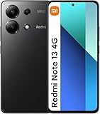Xiaomi Redmi Note 13 4G Smartphone, 120 Hz, 16,9 cm (6,67 Zoll) AMOLED-Display, 8 + 256 GB, Snapdragon Prozessor 685 und 108 MP, Dreifachkamera, 5.000 mAh, Akku 33 W, Schnellladung, Schwarz EU Version
