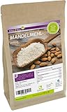 Vita2You Mandelmehl 750g - entölt - 50% Protein - wenig Kohlenhydrate - hoher Proteingehalt - feines Pulver - zum Backen - Premium Qualität
