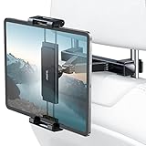 Anatec Tablet-Halterung fürs Auto, Halterung für Kopfstütze, universell ausziehbare Tablet-Halterung für die Kopfstütze im Auto für den Rücksitz Mit 360°-Drehung für alle 4- bis 13-Zoll iPad und mehr