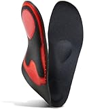 MEDICAL WORKPLUS - Fersensporn Einlagen für Damen & Herren - Orthopädische Einlegesohlen zur Linderung von Schmerzen bei Plantarfasziitis & Knieschmerzen - Atmungsaktive & langlebige Schuheinlagen