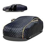 Wasserdicht Autoabdeckung für Mercedes-Benz SLC 200/SLC 300/SLC43 AMG (2017-2021), Outdoor Hagelschutz Auto abdeckplane mit Baumwollfutter, Winter Verdickung Autoplane im Freien UV-Schutz