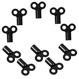 ELAYARD 10 Stück Teiliges Heizkörper Entlüftungsschlüssel Robuster Metall Vierkant Schlüssel Kompatibel für Radiator Entlüftungsventile Verbessert Wärmeabgabe Geeignet für Heizung Wartung