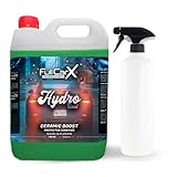 FULLCARX Hydro Coat 5 Liter Antiregen-Behandlung, Windschutzscheibe, Karosserie, Keramikschutz, wasserabweisend, schnelle hydrophobe Leistung, langlebige Wirkung, professionelles Detailing
