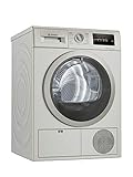 Bosch WTH85VX0 Serie 4 Wärmepumpen-Trockner, 8 kg, Sensitive Drying System textilschonende Trommelstruktur, AutoDry optimale Trocknung, EasyClean einfache Filterreinigung, Endezeitvorwahl