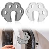 2 Silikon Türstütze Für Waschmaschine, Waschmaschinentür Aufhalten, Bärentatzenform Waschmaschinen Türstopper, Universelle Flexible Waschmaschinentür Halter Türstütze Für Frontlader Waschmaschinen