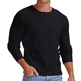 Steppjacke Herren, Mantel Herren Lang Wintermantel Casual Trenchcoat Einfarbig Wollmantel mit Knöpfen Langarm Winterjacke Große Größen Jacke Woll Windbreaker Revers Übergangsjacke