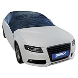 PETEX Autoabdeckung Halbgarage Größe S (ca 250 x 145 x 61 cm), Nylon, blau