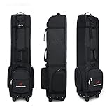 Fairway Finds Golf-Reisetasche mit Rollen,Leichte, staubdichte, tolle Golf-Reisetaschen für Fluggesellschaften mit Rädern,Golf-Reisetaschen mit Rollen,Reisetasche