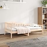 Lauuoeriau Möbelartikel Home Tagesbett ohne Matratze 90x200 cm Massivholz Kiefer Möbel