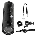 Kopfkamera WiFi Aluminiumoy Fahrradkamera Helmkameras 1080P Full HD 8Mp 170 Grad Weitwinkel Sport DV Kamera für Fahrrad Motorrad Helmkamera Schwarz
