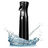 LsaiFater Sprühflasche für Haare mit kontinuierlichem Wassernebel für Frisuren, Pflanzen, zum Putzen