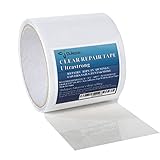 Dulepax Zelt Reparaturband Wohnmobil Markisen Reparatur-Kit Reparatur-Set Transparentes Planenreparaturband Dichtungsband 7,5 cm x 5 m