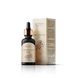 Traubenkernöl Bio Hautöl 50ml - 100% rein, kaltgepresst - Pflege für Gesicht, Körper, Haare - für trockene und empfindliche Haut - in Premium Qualität BotanyRoom®