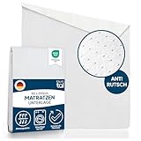 Blumtal® Lattenrost Auflage 90x200 cm - OEKO-TEX zertifizierter Lattenrost Matratzenschoner - Matratzenunterlage 90 x 200 cm mit Anti-Rutsch-Schicht - Lattenrostschoner 90x200/Lattenrostauflage 90x200