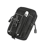 Qualitativ & Innovativ: Für Canon IXUS 190 Gürteltasche/Holster Schwarz Schutz Hülle Kameratasche Fototasche Case Bag + 16 GB Memorycard