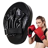 Boxhandschuhe, MMA-Pads, PU-Leder-Box-Pads, gebogener Haken und Jab Ziel-Handpolster, Handschuhe für Männer und Frauen, Coaching-Handschuhe für Boxen, Muay Thai, MMA, Kampfsport
